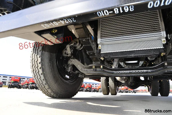 Sanhuan Shitong Chuangke 165 hp 4X2(6 wheels) 4.2m Dump Truck Chassis (2) | 86Trucks