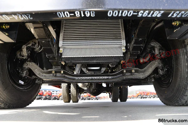 Sanhuan Shitong Chuangke 165 hp 4X2(6 wheels) 4.2m Dump Truck Chassis (1) | 86Trucks