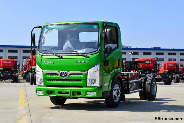 Sanhuan Shitong Chuangke 4X2(6 wheels) 3.5m Electric Enclosed Garbage Truck 89.12kWh Exterior (3) | 86Trucks