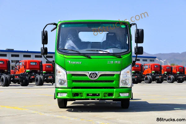 Sanhuan Shitong Chuangke 4X2(6 wheels) 3.5m Electric Enclosed Garbage Truck 89.12kWh Exterior (2) | 86Trucks