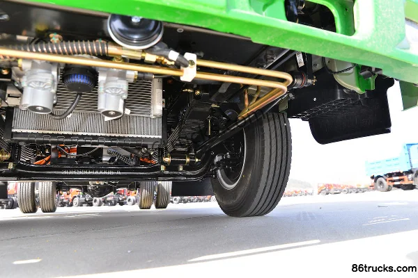 Sanhuan Shitong Chuangke 4X2(6 wheels) 3.5m Electric Enclosed Garbage Truck 89.12kWh Chassis (3) | 86Trucks