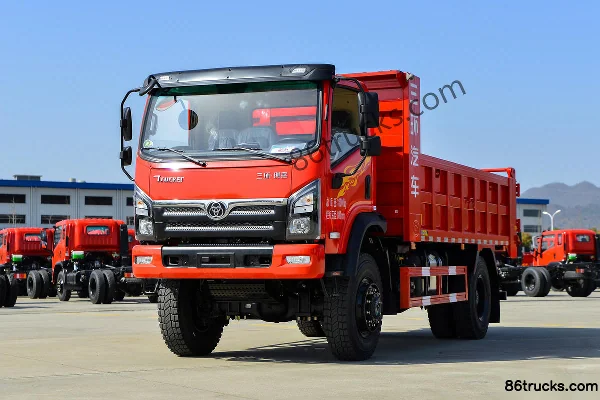 Sanhuan Shitong Chuangke 200 ch 4X4(6 roues) 4,7 m camion benne tout-terrain (China VI) Extérieur (3) | 86Trucks