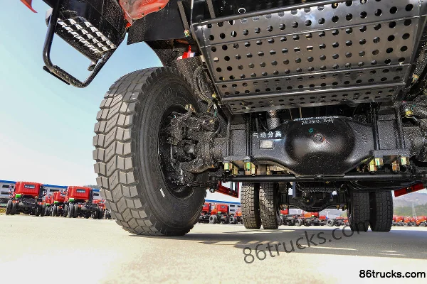 Sanhuan Shitong Chuangke 200 ch 4X4(6 roues) 4,7 m camion benne tout-terrain (China VI) Châssis (2) | 86Trucks