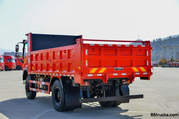 Sanhuan Shitong Chuangke 200 ch 4X4(6 roues) 4,7 m camion benne tout-terrain (China VI) Carrosserie (3) | 86Trucks