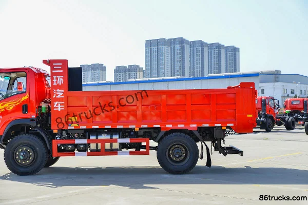 Sanhuan Shitong Chuangke 200 ch 4X4(6 roues) 4,7 m camion benne tout-terrain (China VI) Carrosserie (2) | 86Trucks