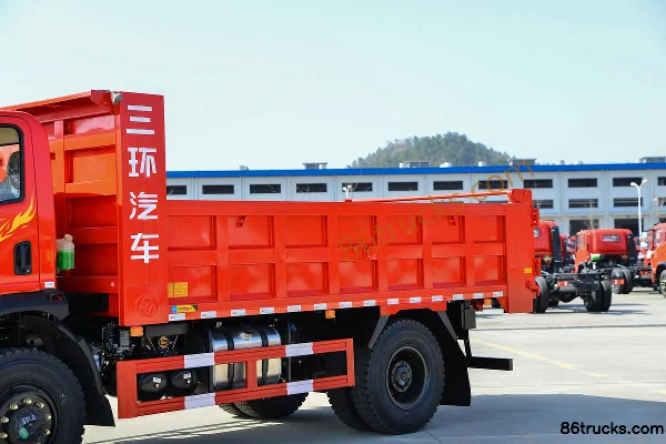 Sanhuan Shitong Chuangke 200 ch 4X4(6 roues) 4,7 m camion benne tout-terrain (China VI) Carrosserie (1) | 86Trucks