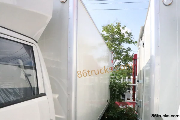 JAC Kaida X6 1.6L 122hp 4X2(6 wheels) Gasoline 3.95m Single Row Box Van Light Truck Body (2) | 86Trucks