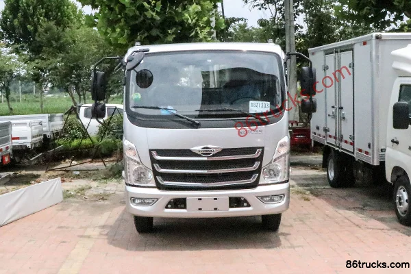 Foton Times Linghang M5 120 hp 4X2(6 wheels) 3.12m double-row flatbed light truck (China VI) Exterior (2) | 86Trucks