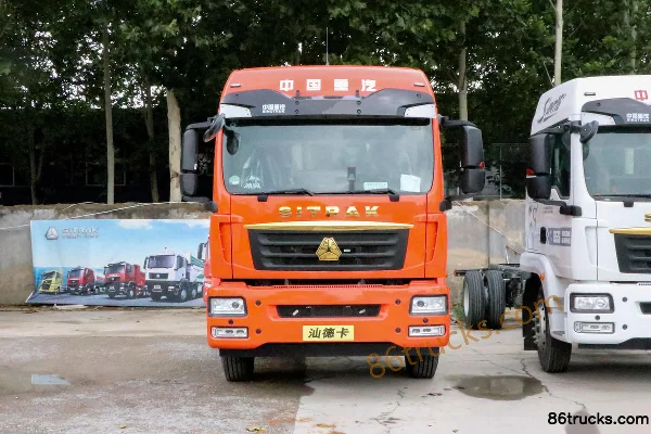 Sinotruk Sitrak G5S 330 ch 4X2(6 roues) camion frigorifique 9,5 m (plaque Long) Extérieur (2) | 86Trucks