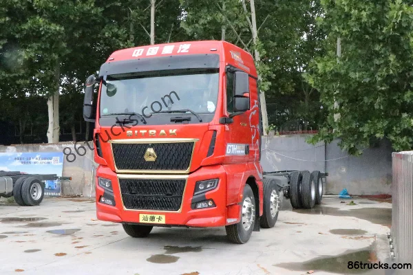 Sinotruk Sitrak G7H 540hp 8X4(12 wheels) 9.45m AMT automatic refrigerated truck Exterior (3) | 86Trucks