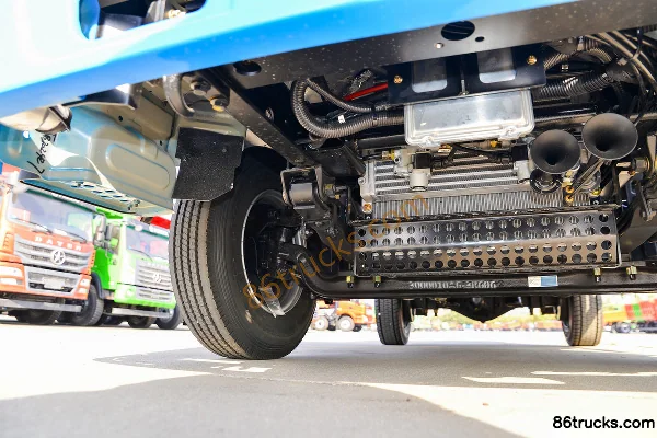 Dayun Yitu 143 ch 4X2(6 roues) 3,18 m camion benne (rapport 5,286) Châssis (2) | 86Trucks
