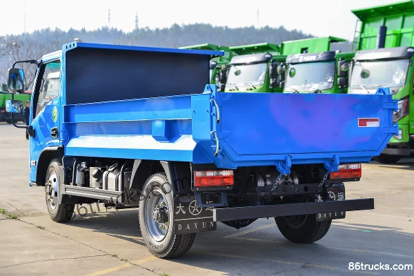 Dayun Yitu 143 ch 4X2(6 roues) 3,18 m camion benne (rapport 5,286) Carrosserie (3) | 86Trucks