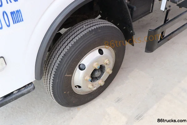 Dongfeng Fuxiaorui M5 116 ch 4X2(6 roues) 3,8 m micro camion plateau à ridelles monoplace (China VI) Châssis (3) | 86Trucks