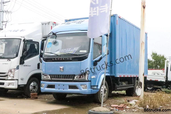 Lanqing Light Truck H Series 170 hp 4X2(6 wheels) 4.18m Single Row Van Truck (China VI) Exterior (3) | 86Trucks