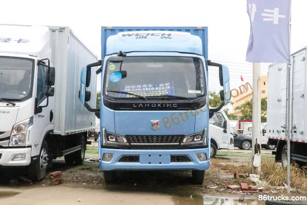 Lanqing Light Truck H Series 170 hp 4X2(6 wheels) 4.18m Single Row Van Truck (China VI) Exterior (2) | 86Trucks