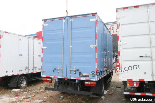 Lanqing Light Truck H Series 170 hp 4X2(6 wheels) 4.18m Single Row Van Truck (China VI) Body (3) | 86Trucks