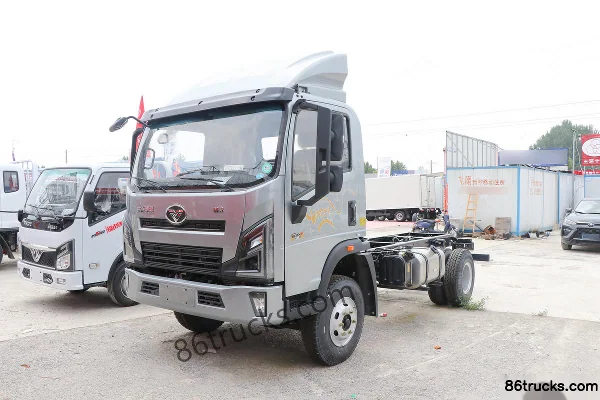Sinotruk Niuqichongtian 155 hp 4X2(6 wheels) 4.15m AMT Automatic Single-row Van Cargo Truck Exterior (3) | 86Trucks