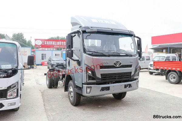 Sinotruk Niuqichongtian 155 hp 4X2(6 wheels) 4.15m AMT Automatic Single-row Van Cargo Truck Exterior