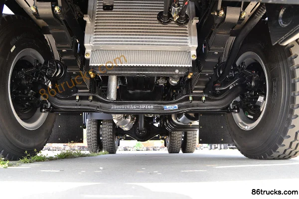 Dayun G6 Medium Truck 190 hp 4X2(6 wheels) 4.15m Single Row Cab Dump Truck Chassis (1) | 86Trucks