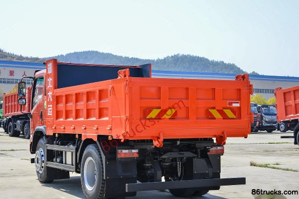 Dayun G6 Medium Truck 190 hp 4X2(6 wheels) 4.15m Single Row Cab Dump Truck Body (3) | 86Trucks