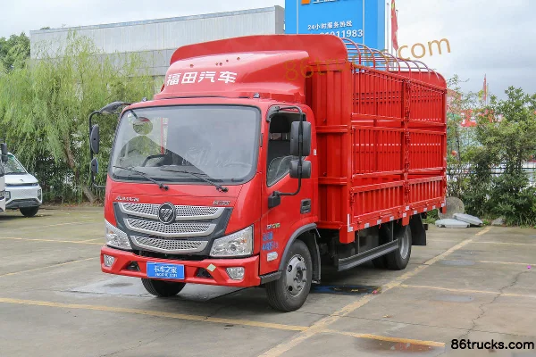 Foton Aumark S1 Changying 3L 130 ch 4X2(6 roues) CNG 4,17 m Simple cabine Camion grille léger Extérieur (3) | 86Trucks