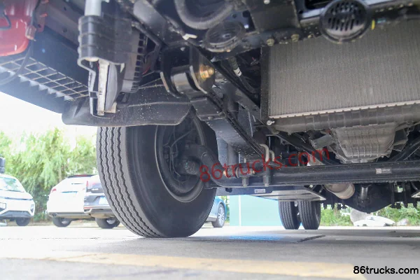 Foton Aumark S1 Changying 3L 130 ch 4X2(6 roues) CNG 4,17 m Simple cabine Camion grille léger Châssis (2) | 86Trucks