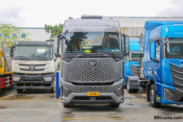 Foton Auman Galaxy Southern Version 580hp 6X4(10 wheels) LNG Automatic Tractor Truck (Hydraulic Retarder) Exterior (2) | 86Trucks