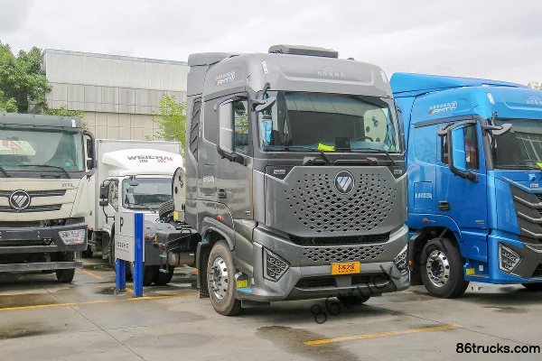 Foton Auman Galaxy Southern Version 580hp 6X4(10 wheels) LNG Automatic Tractor Truck (Hydraulic Retarder) Exterior