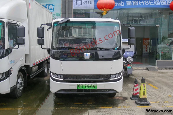 FARIZON Xingzhi H8E Zhiyun Edition 4.5T 4.15m Single Row Pure Electric Flatbed Light Truck 100.46kWh 4X2(6 wheels) Exterior (2) | 86Trucks