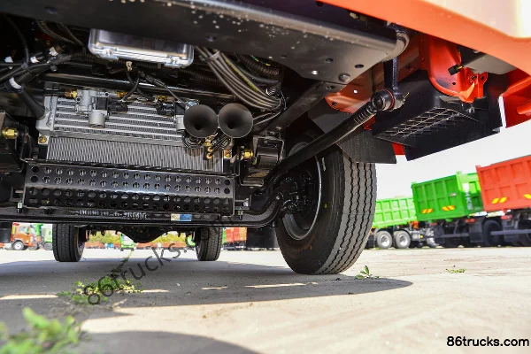 Dayun Ruisheng Composite Type 130hp 4X2(6 wheels) 3.45m Dump Truck (China VI) Chassis (3) | 86Trucks