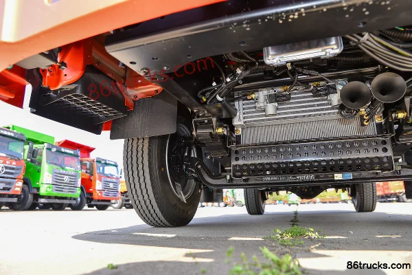 Dayun Ruisheng Composite Type 130hp 4X2(6 wheels) 3.45m Dump Truck (China VI) Chassis (2) | 86Trucks