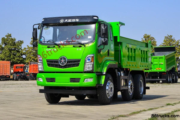 Dayun Zhisheng Heavy Truck 240 ch 6X2(8 roues) 4.1 m camion benne Extérieur (3) | 86Trucks