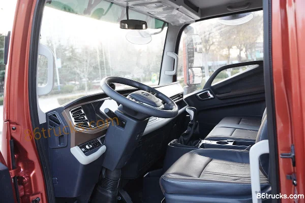 Foton Big King Kong ES5 Pro 200 hp 4X2(6 wheels) 5.2m Dump Truck (153Z rear axle) Cab (2) | 86Trucks
