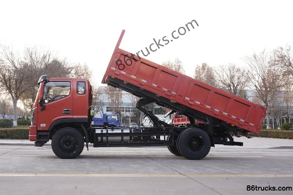 Foton Big King Kong ES5 Pro 200 hp 4X2(6 wheels) 5.2m Dump Truck (153Z rear axle) Body (2) | 86Trucks