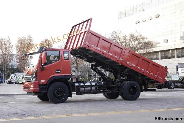 Foton Big King Kong ES5 Pro 200 hp 4X2(6 wheels) 5.2m Dump Truck (153Z rear axle) Body (1) | 86Trucks