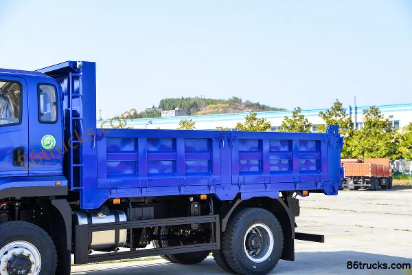 Dayun Zhisheng Medium Truck Heavy-Duty 200hp 4X4(6 wheels) 4.6m Dump Truck Body (1) | 86Trucks