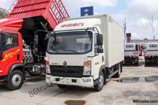 Sinotruk HOWO Hanjiang M 140 ch 4X2(6 roues) camion léger à cabine simple 4,15 m (Zhuchi 5 vitesses) Extérieur (3) | 86Trucks