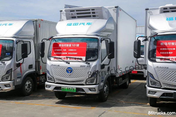 Aumark Zhilan ES 4.5T 4.08m Pure Electric Refrigerated Truck 100.46kWh 4X2(6 wheels) Exterior (3) | 86Trucks