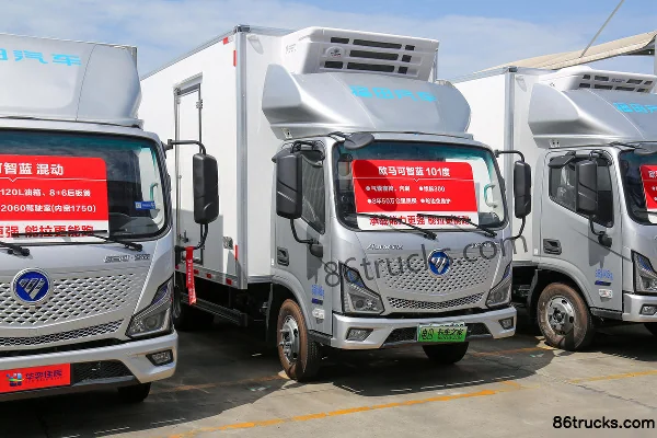 Aumark Zhilan ES 4.5T 4.08m Pure Electric Refrigerated Truck 100.46kWh 4X2(6 wheels) Exterior