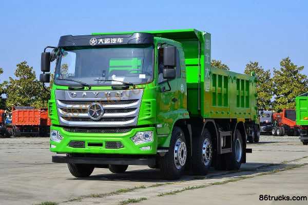 Dayun Fengshang Composite 245hp 6X2(8 wheels) 4.8m Dump Truck (China VI) Exterior (3) | 86Trucks