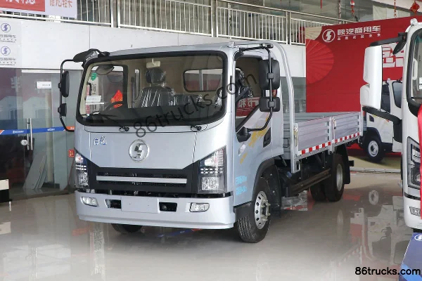 SHACMAN Commercial Vehicle Delong G1 160 hp 4X2(6 wheels) 3.82m half-cab flatbed light truck Exterior (3) | 86Trucks