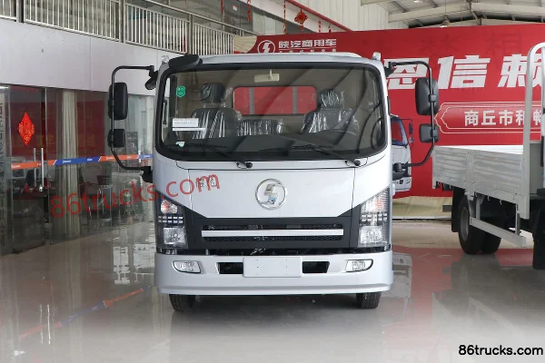 SHACMAN Commercial Vehicle Delong G1 160 hp 4X2(6 wheels) 3.82m half-cab flatbed light truck Exterior (2) | 86Trucks