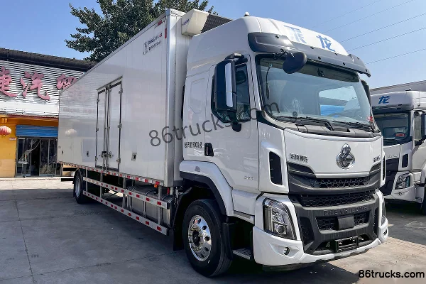 Dongfeng H5 Chuangfu Edition 320 hp 4X2(6 wheels) Fast Gear 9-speed 9.6m refrigerated truck Exterior