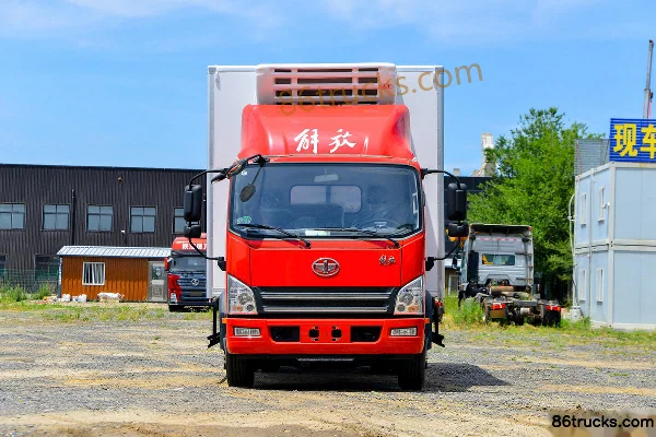 FAW Jiefang Hu VH 160hp 4X2(6 wheels) 5.16m Refrigerated Truck Exterior (2) | 86Trucks