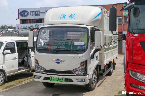 Foton Times Linghang G5 Hydraulic Brake 4.17m Single Row Pure Electric Cage Light Truck 100.46kWh 4X2(6 wheels) Exterior (3) | 86Trucks