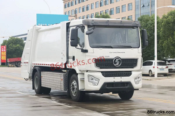 Proton Auto Charging Version 4X2(6 wheels) Pure Electric Garbage Truck Chassis 162.28kWh Exterior