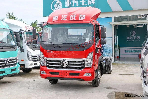 Sinotruk Ruishi 155 hp 4X2(6 wheels) 4.15m Single Row Cage Light Truck Exterior (3) | 86Trucks