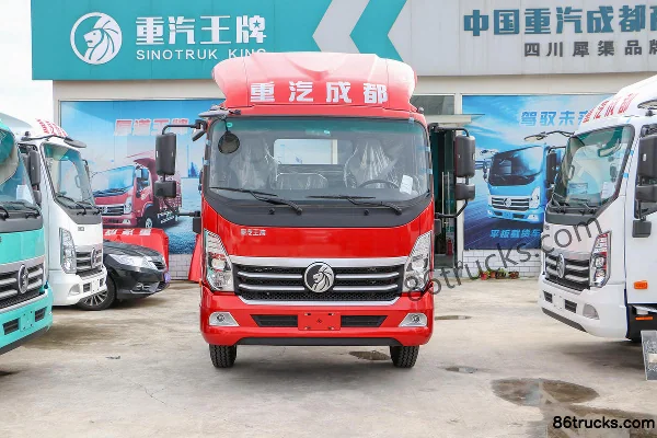 Sinotruk Ruishi 155 hp 4X2(6 wheels) 4.15m Single Row Cage Light Truck Exterior (2) | 86Trucks