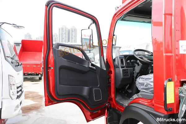 Sinotruk Ruishi 155 hp 4X2(6 wheels) 4.15m Single Row Cage Light Truck Cab (1) | 86Trucks