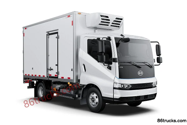 BYD T5 Tech Edition 4.5T 3.94m Single Row Pure Electric Refrigerated Truck 94.3kWh 4X2(6 wheels) Exterior